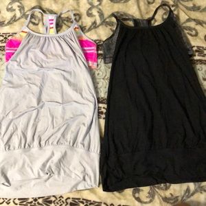 2 lululemon tank tops size 8